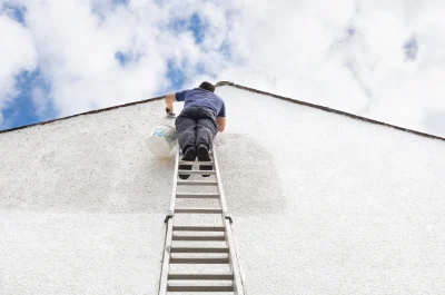 Peinture extérieure à Faussergues — façades et ravalement